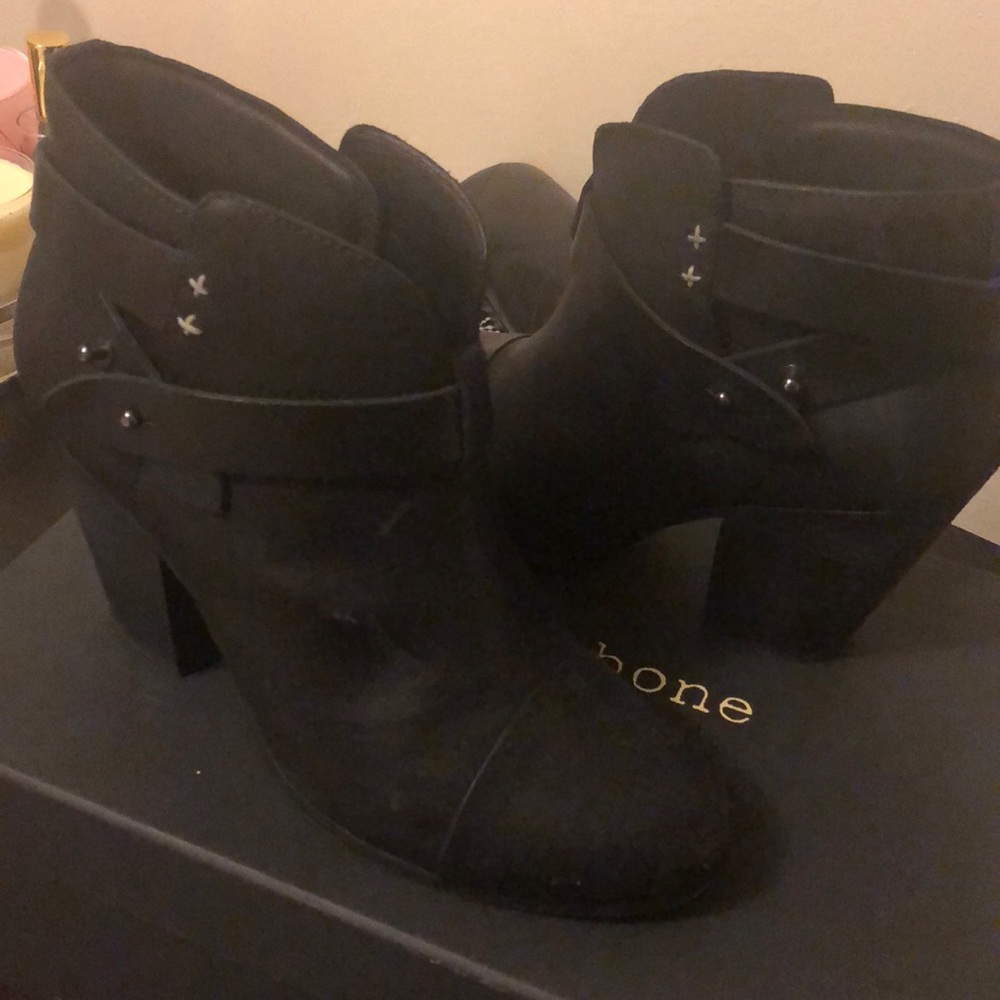 Rag & Bone Black Harrow Bootie - Picture 4 of 8